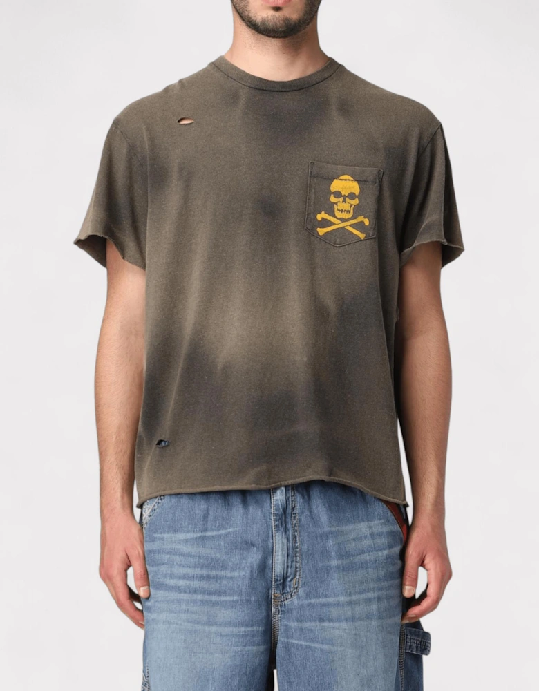 Gallery Dept. Zip Tee Black