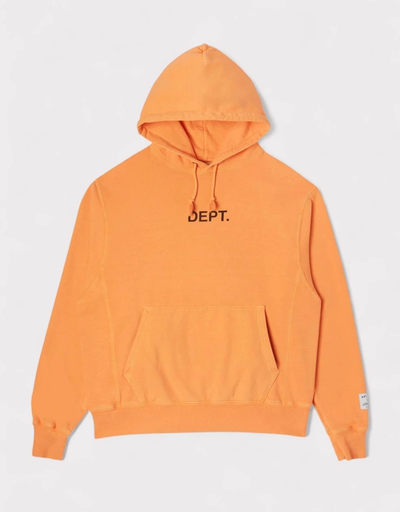Gallery Dept. Dept Logo Hoodie Flo Orange