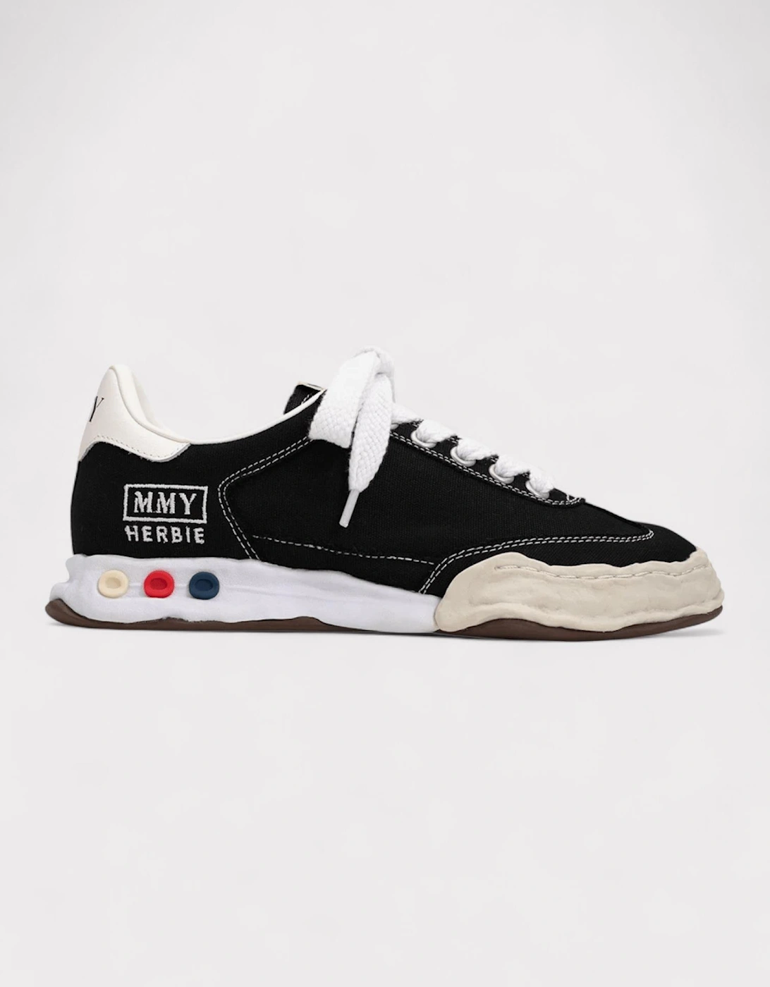 Herbie OG Sole Canvas Low Top Sneaker Black, 4 of 3