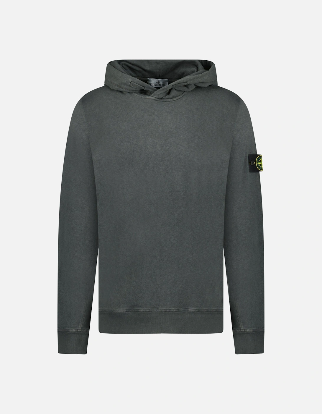‘Old’ Treatment Hooded Sweatshirt In Charcoal Grey, 3 of 2