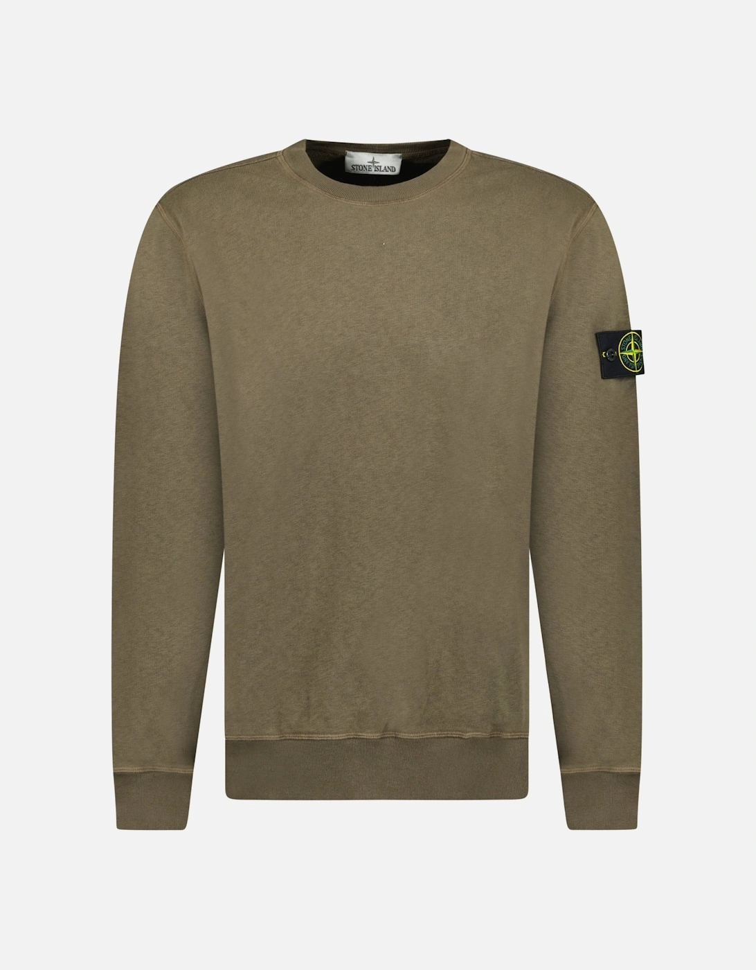 Old Effect Crewneck Sweatshirt Military Green, 5 of 4