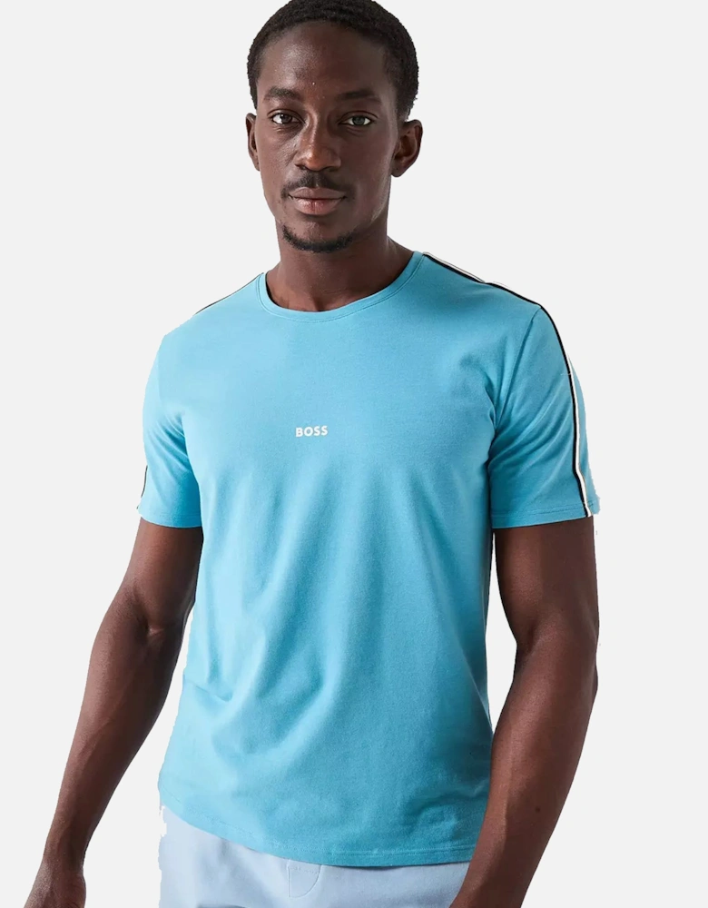 BOSS Lightweight Unique T-Shirt Light Pastel Blue