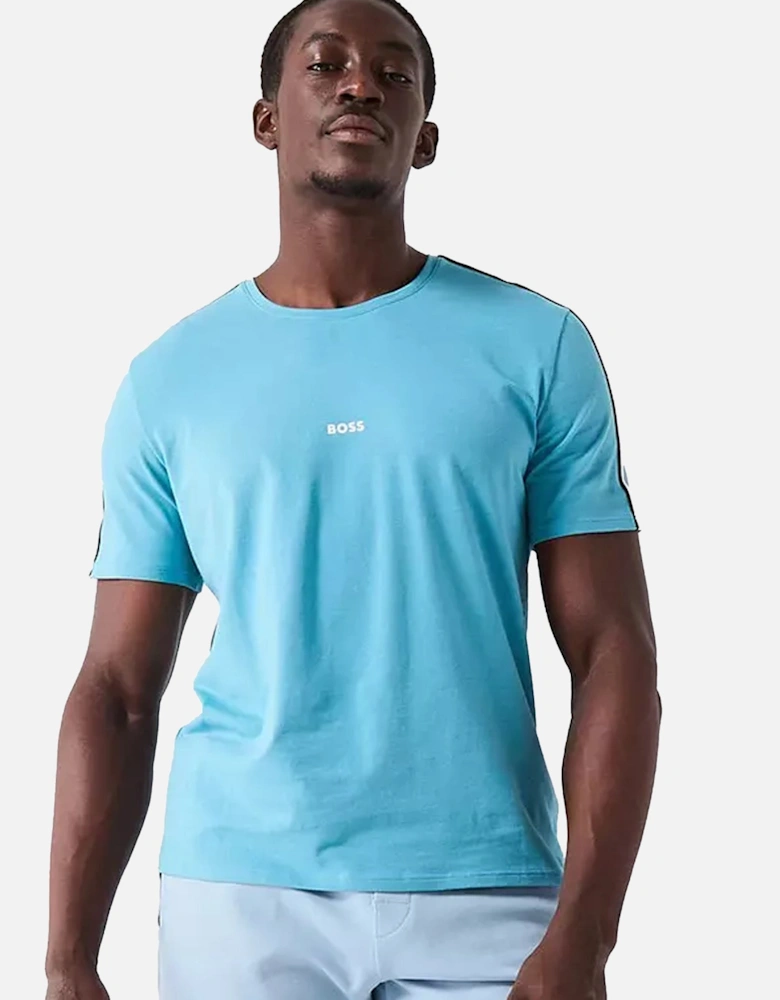 BOSS Lightweight Unique T-Shirt Light Pastel Blue
