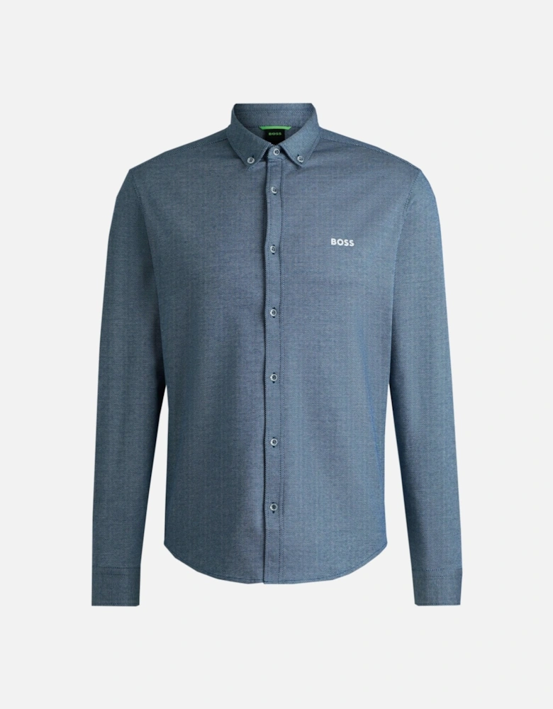 Blue Motion Long Sleeved Shirt