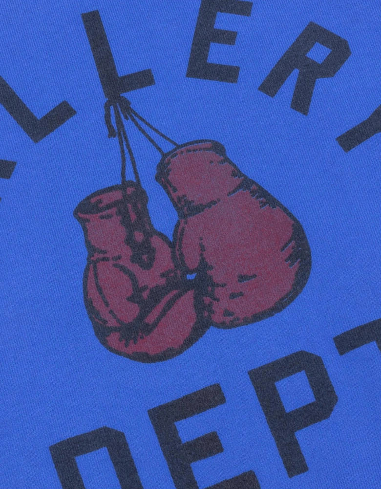 Gallery Dept. Boxing Merch Hoodie Royal Blue