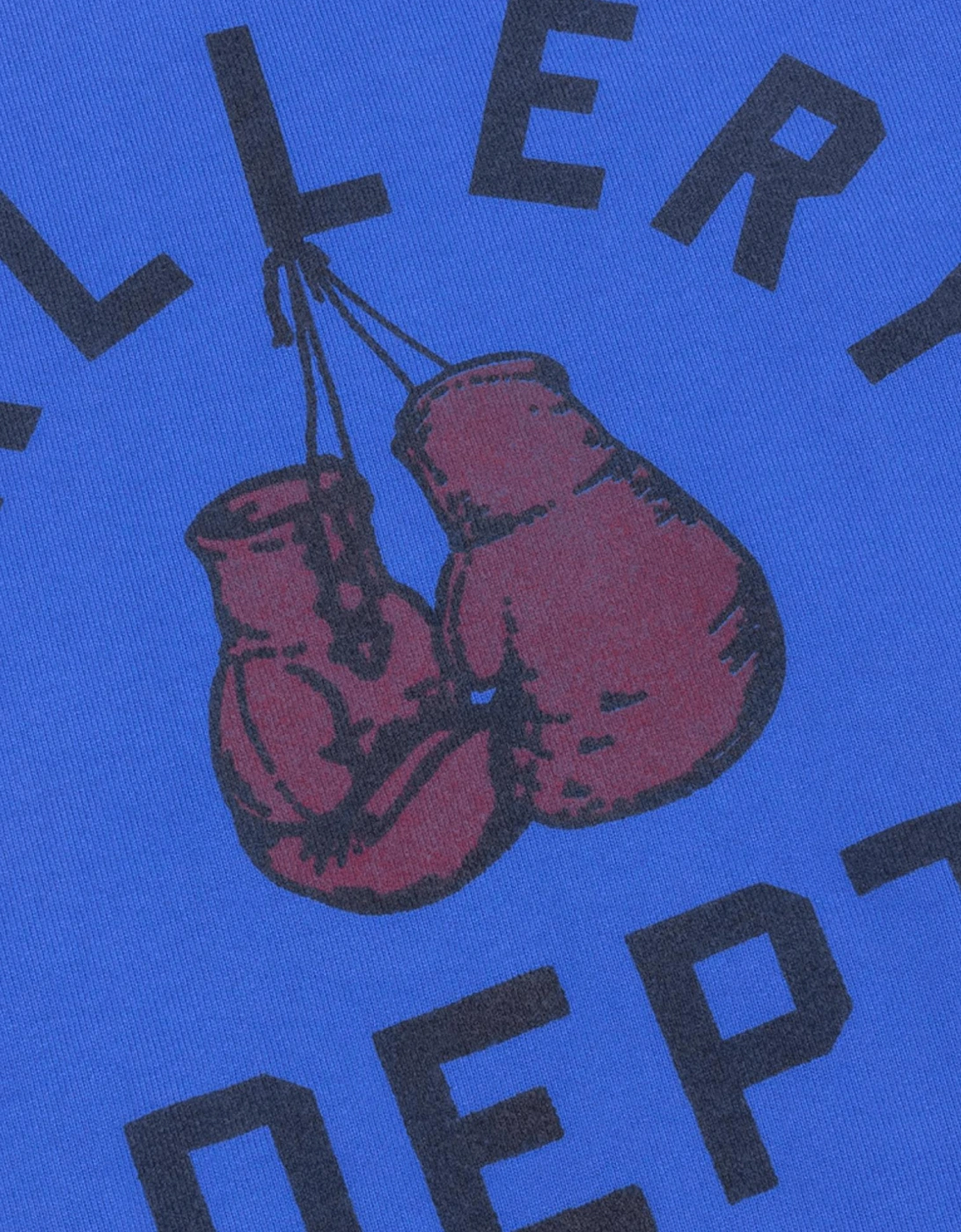 Gallery Dept. Boxing Merch Hoodie Royal Blue