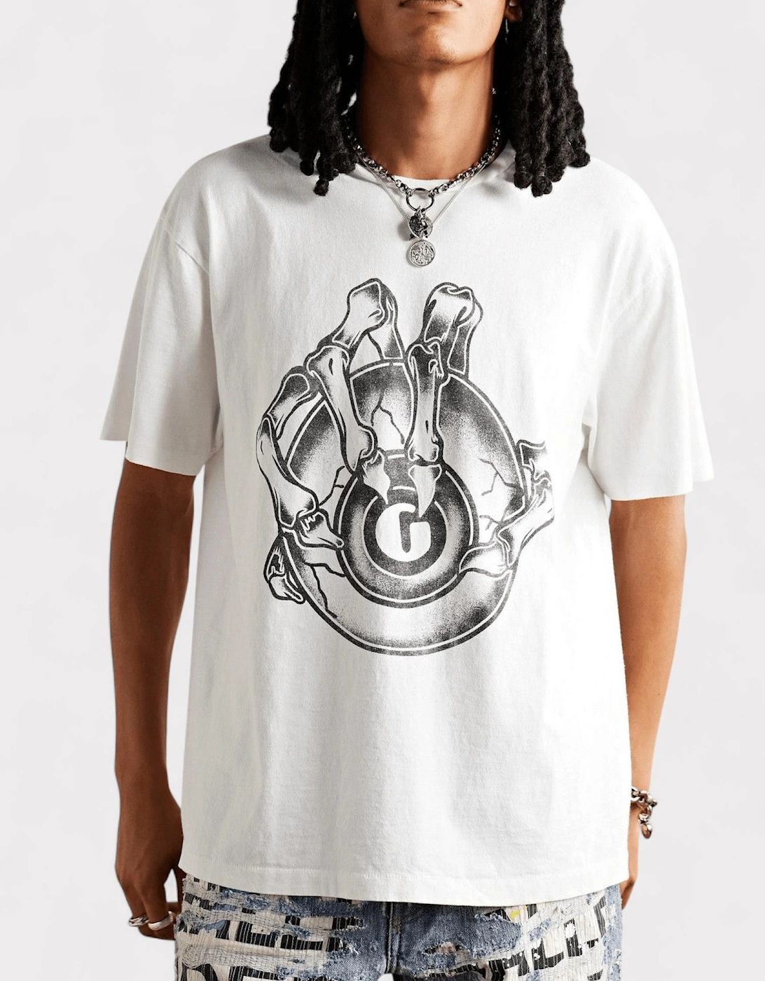 Gallery Dept. Big G Ball Tee White