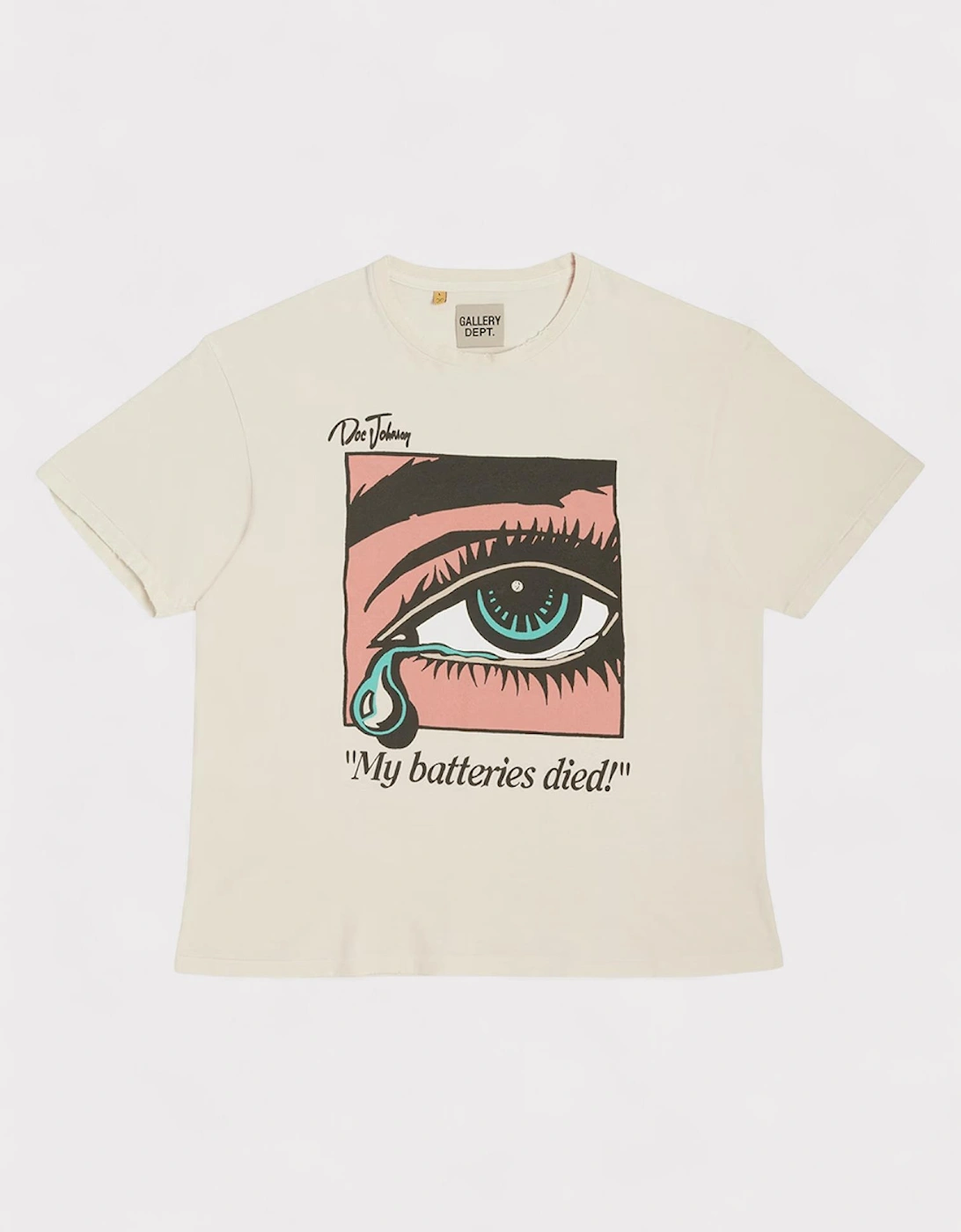 Gallery Dept. Dead Batteries Tee Antique White, 6 of 5