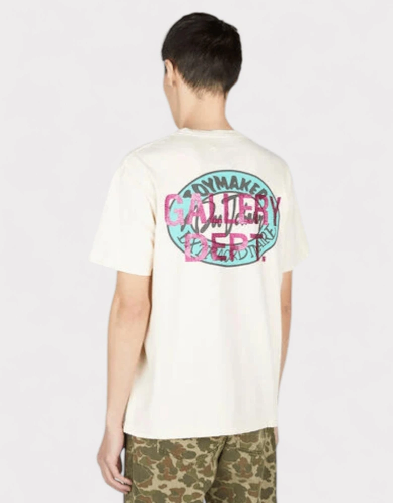 Gallery Dept. Dead Batteries Tee Antique White