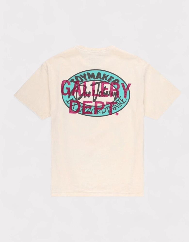 Gallery Dept. Dead Batteries Tee Antique White