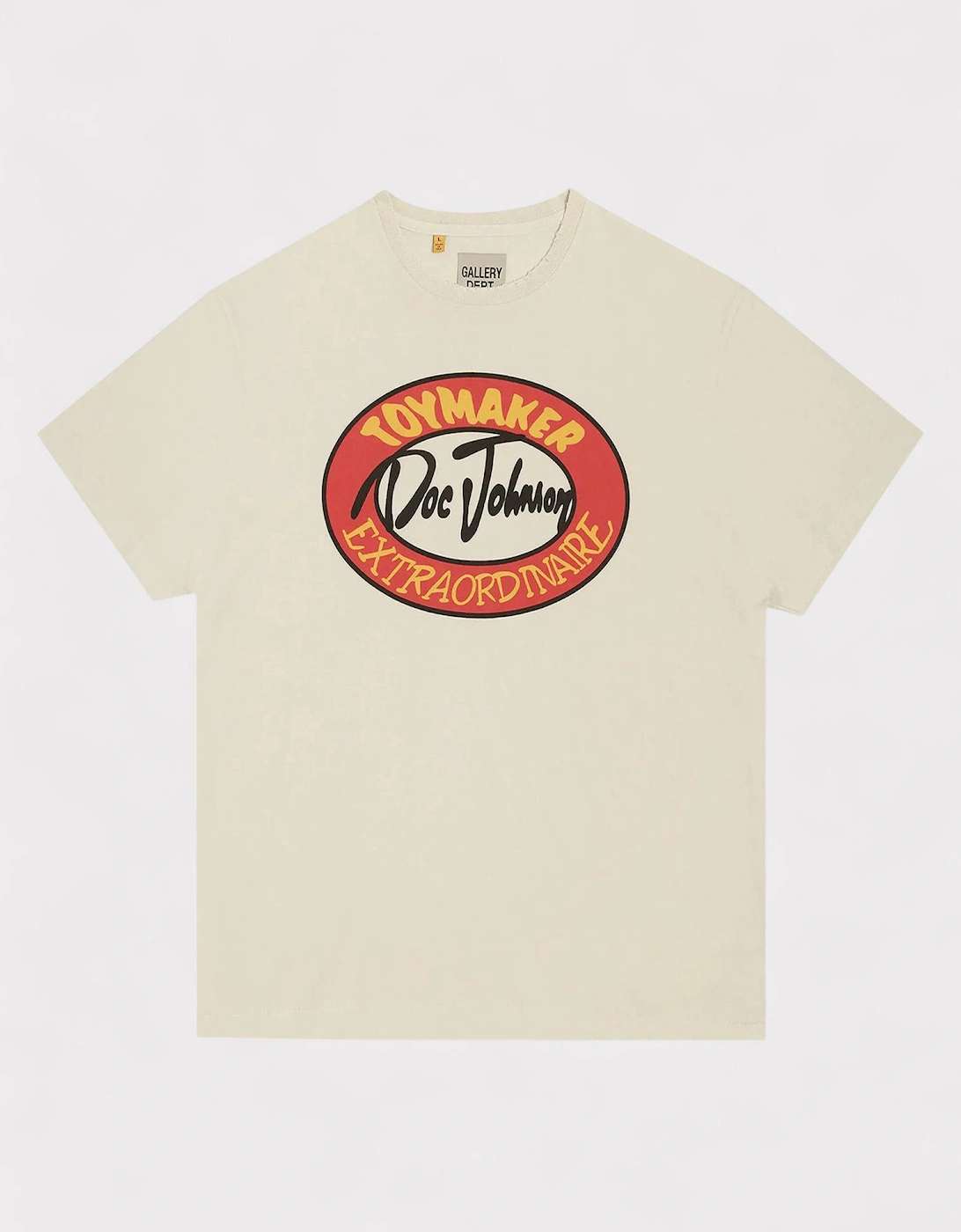 Men's Gallery Dept. Toymaker Tee Antique White - Tan - Size: 36
