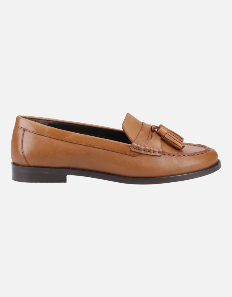 Connie Leather Women's Tan Loafers