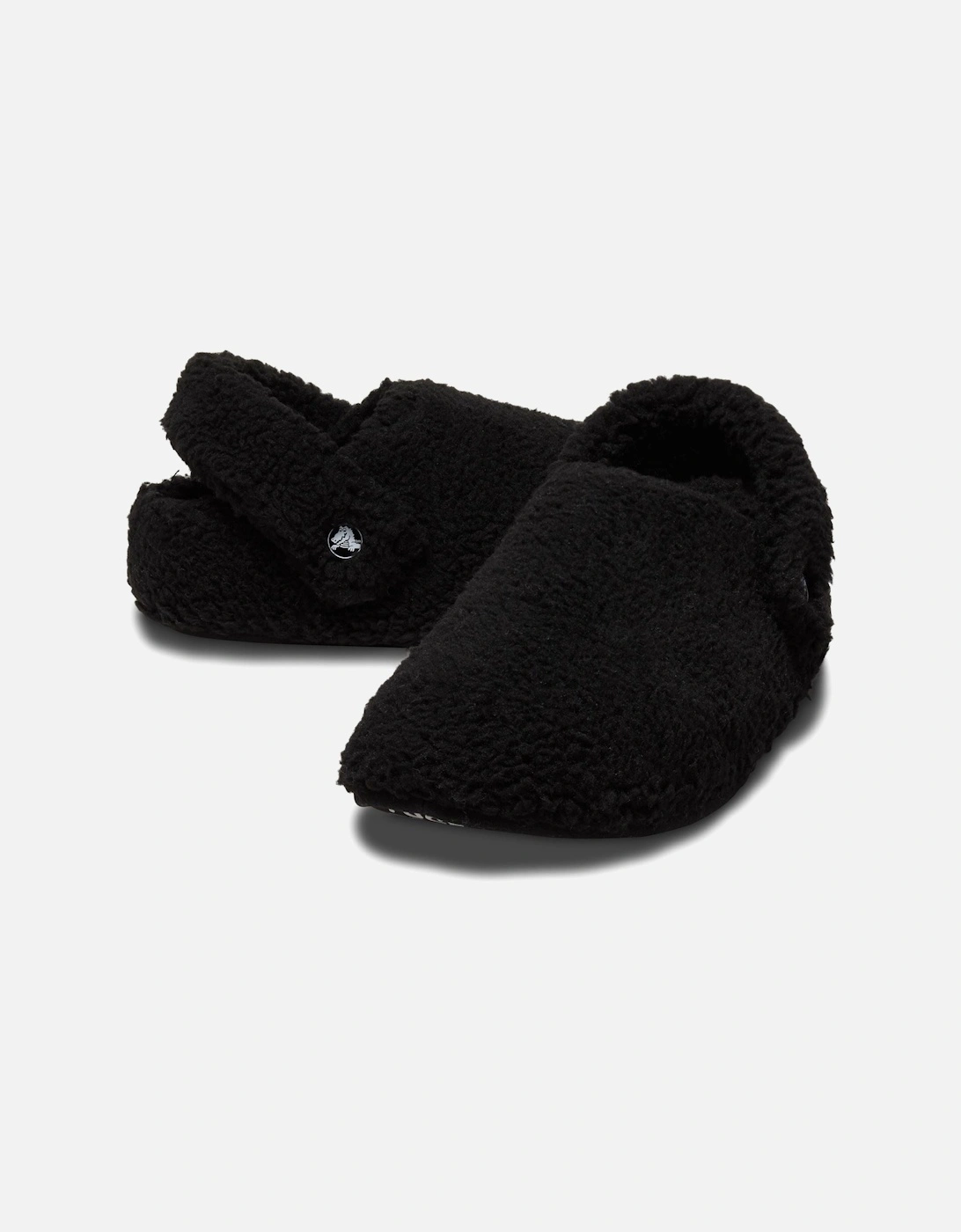 Classic Cozzzy Slipper Polyester Women's Black Slippers