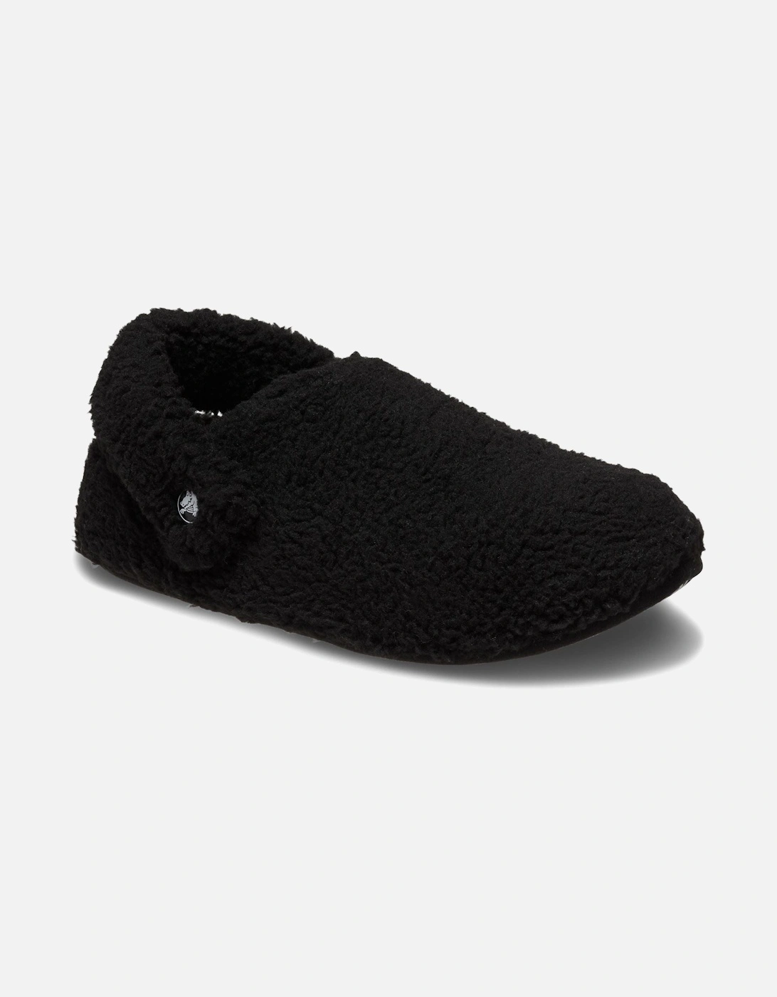 Classic Cozzzy Slipper Polyester Women's Black Slippers, 7 of 6