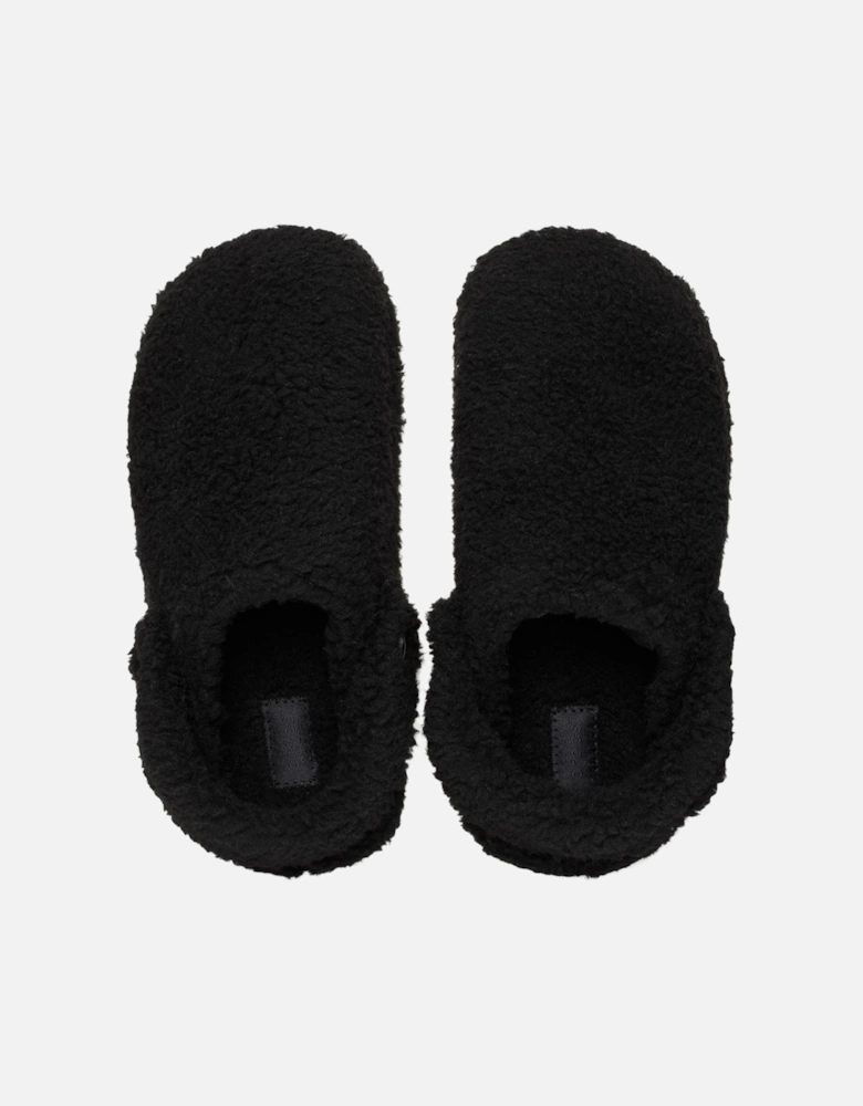 Classic Cozzzy Slipper Polyester Women's Black Slippers
