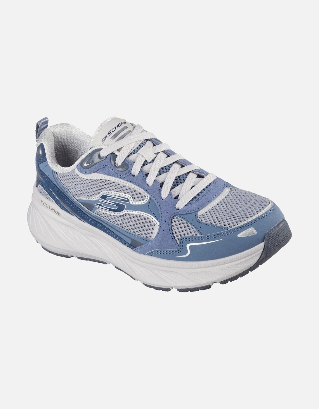 Women's Skechers Edgeride Women's Slate Trainers - Blue - Size: 8