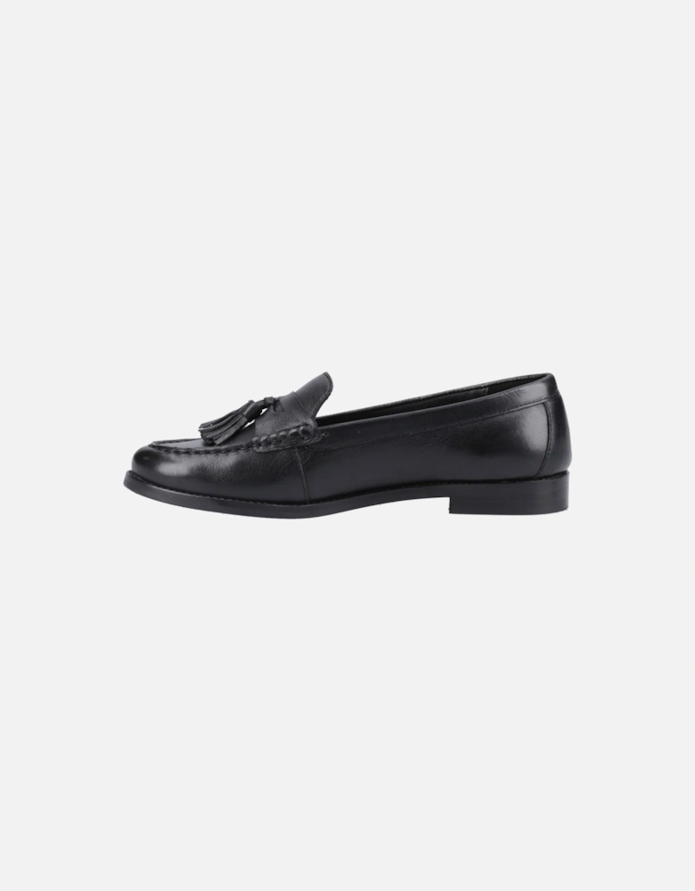 Connie Leather Women's Black Loafers