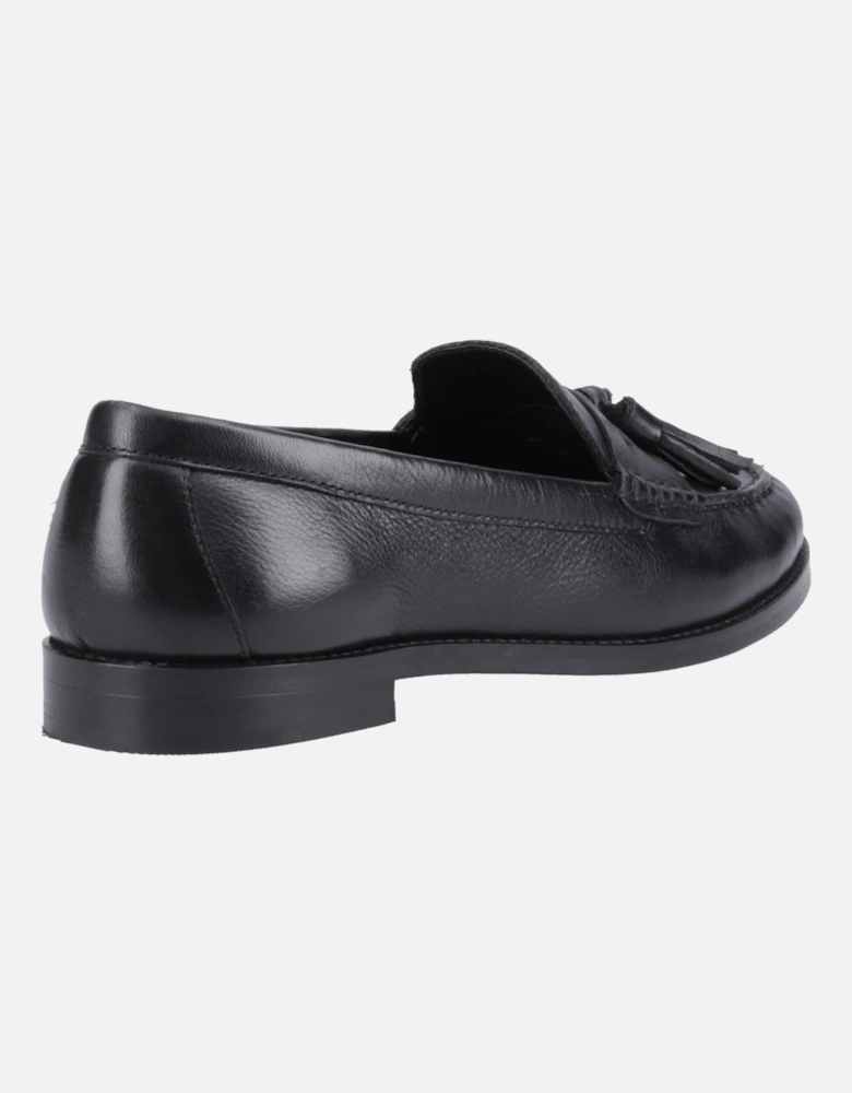 Connie Leather Women's Black Loafers