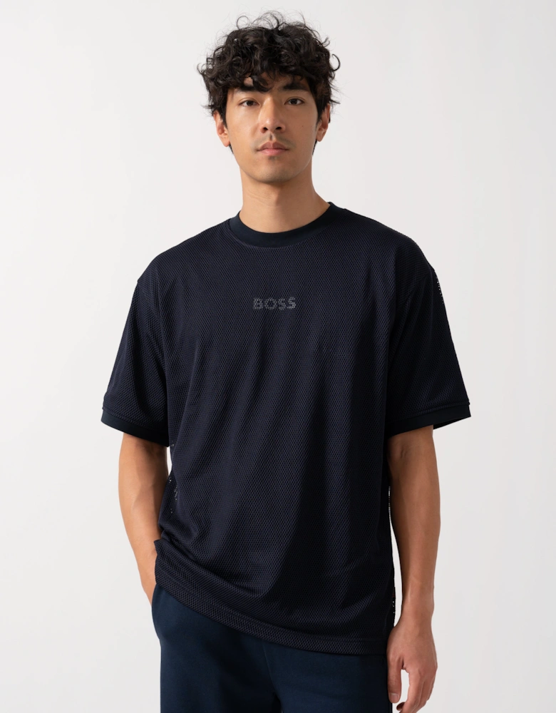 BOSS Orange Summer Mesh Mens T-Shirt