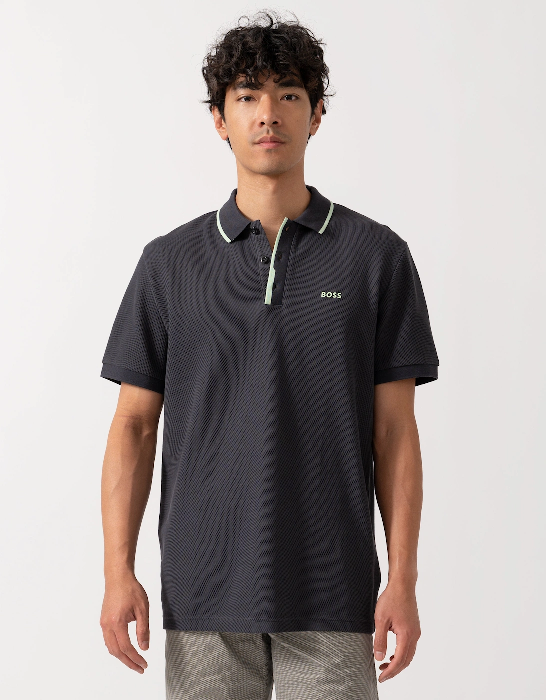 BOSS Green Paddy 2 Mens Polo Shirt 50512742, 2 of 1
