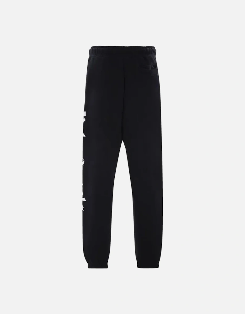 Large Logo Jogger - Black