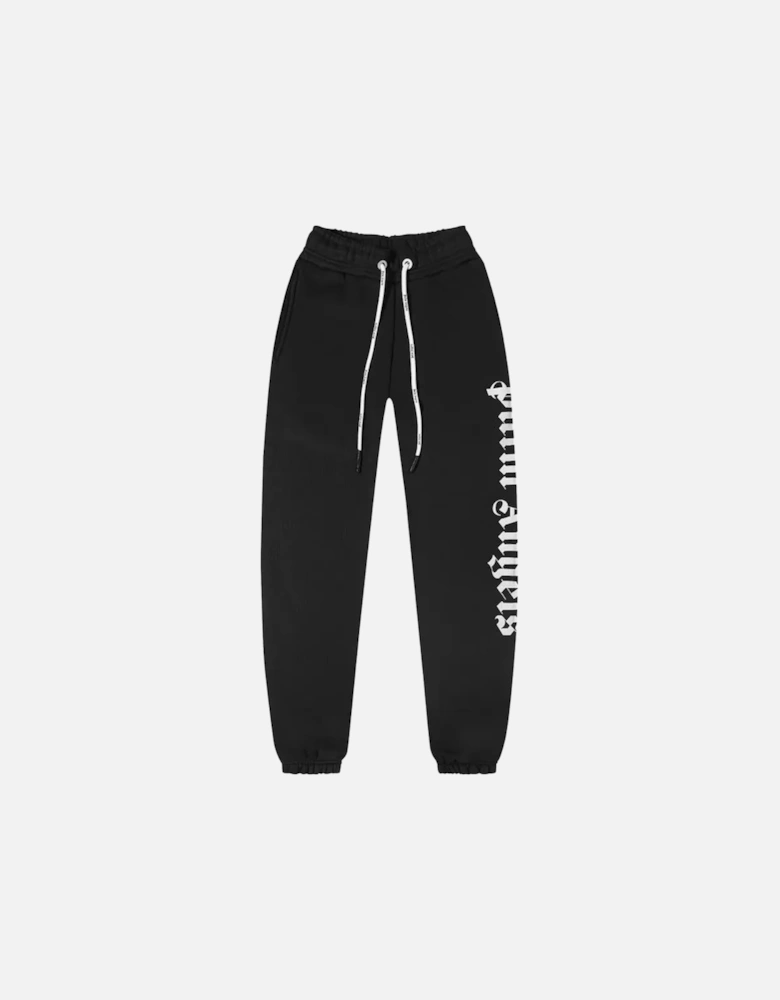 Large Logo Jogger - Black