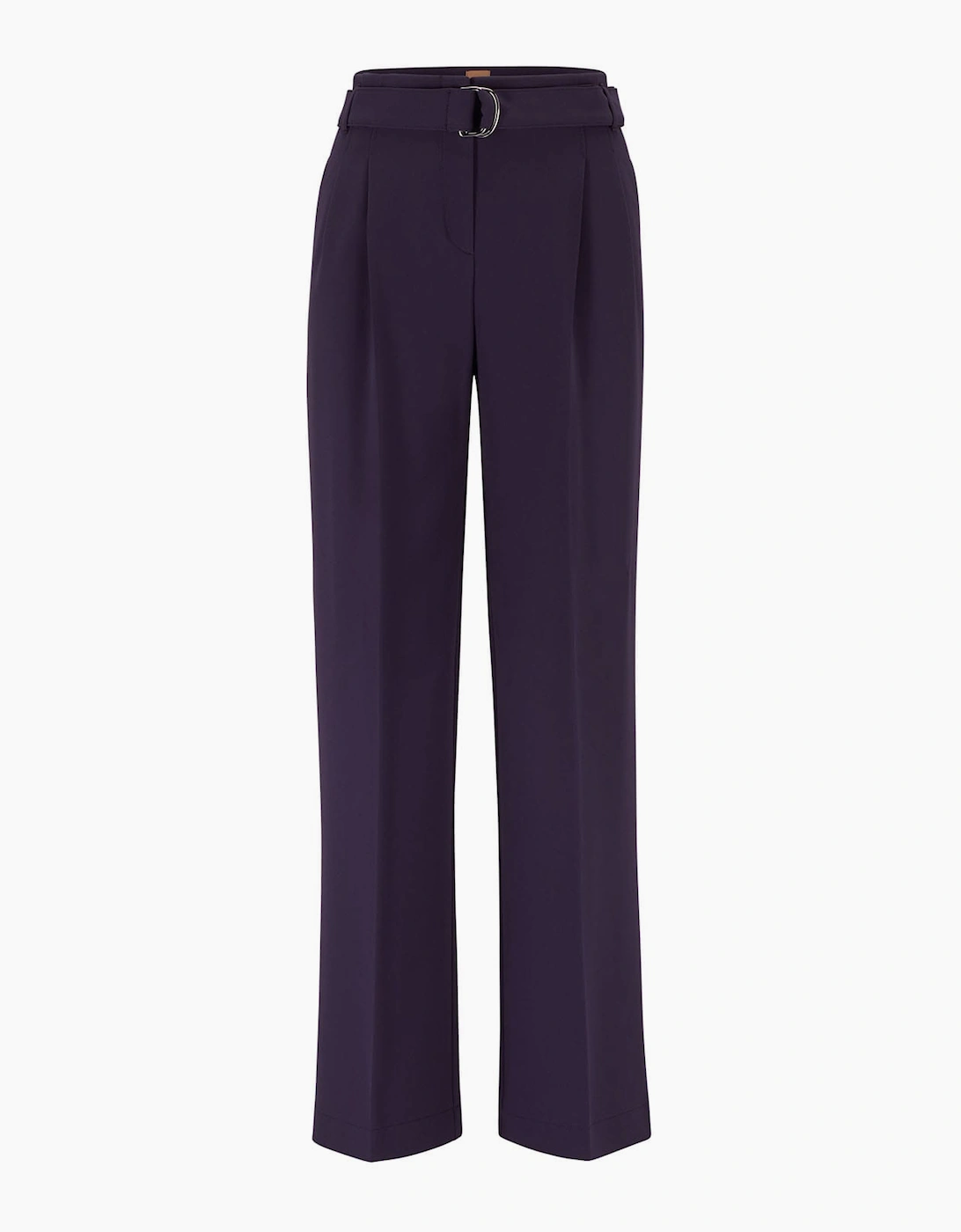 Hugo Boss Women's Tapiana Trousers - Purple - Size: 6