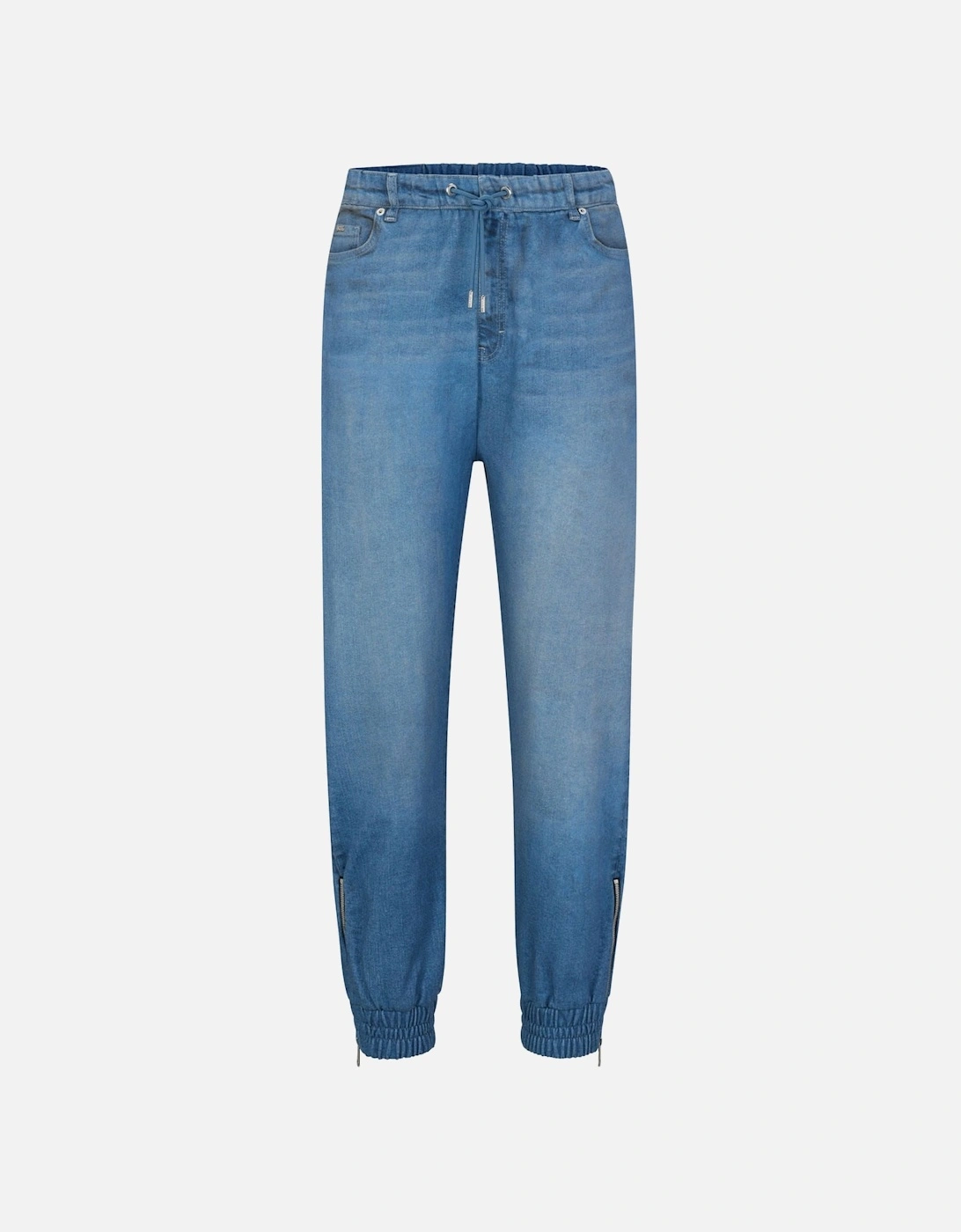 Hugo Boss Women's C_Erag Jersey Trousers - Blue - Size: 8