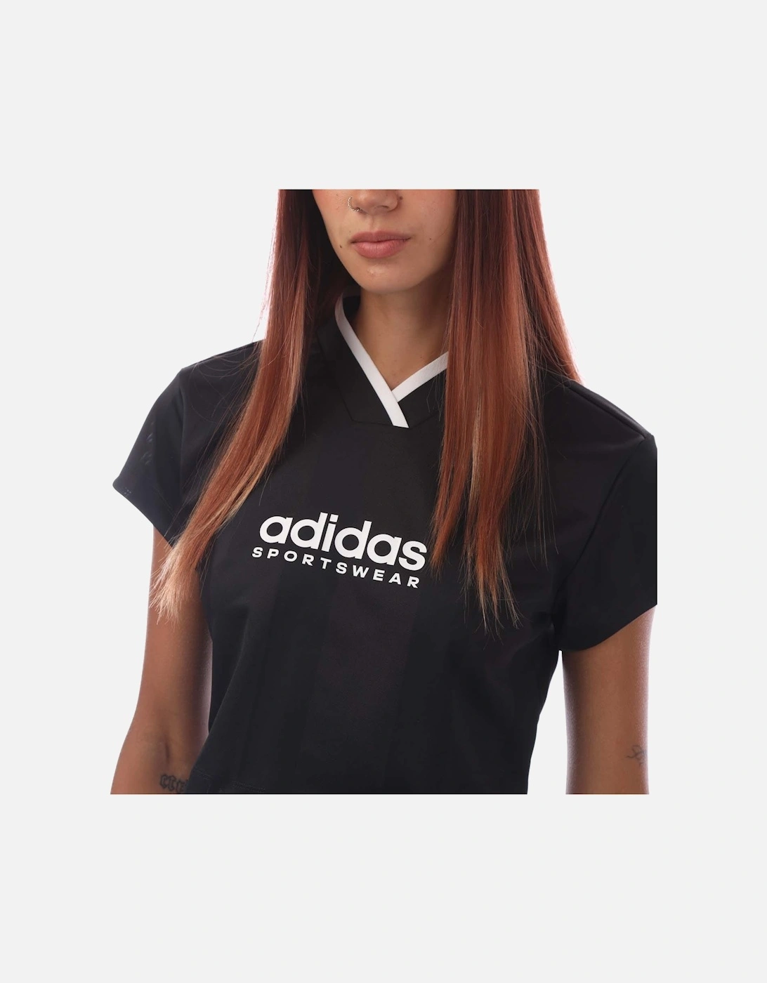 Tiro Colorblock Crop T-Shirt