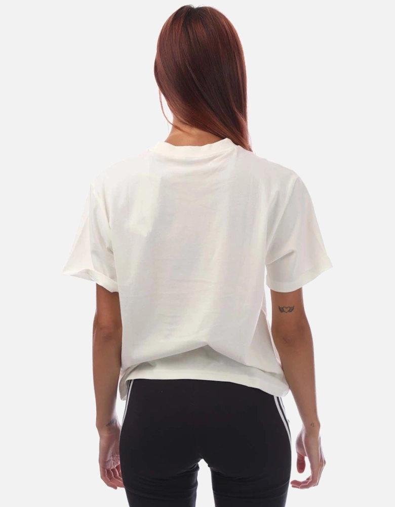 Floral Graphic Big Logo T-shirt