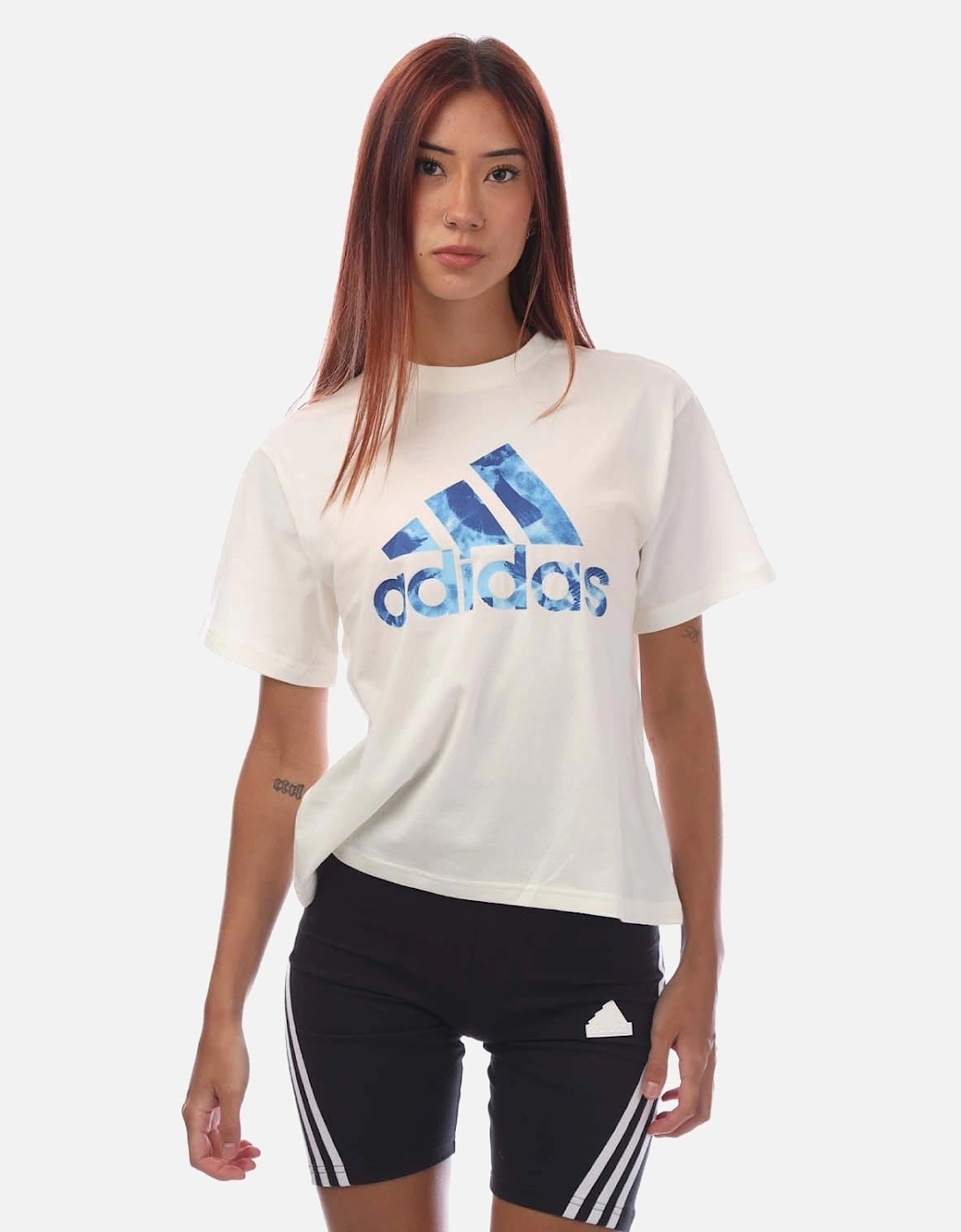 Floral Graphic Big Logo T-shirt, 5 of 4