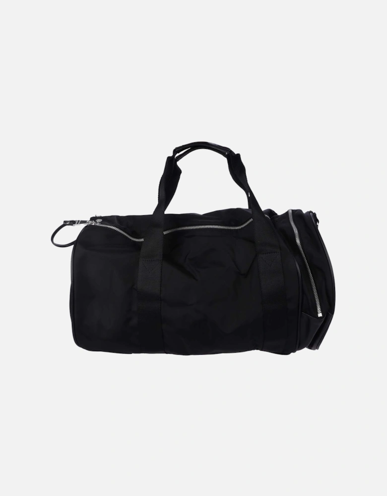 Graphic Print Barrel Bag