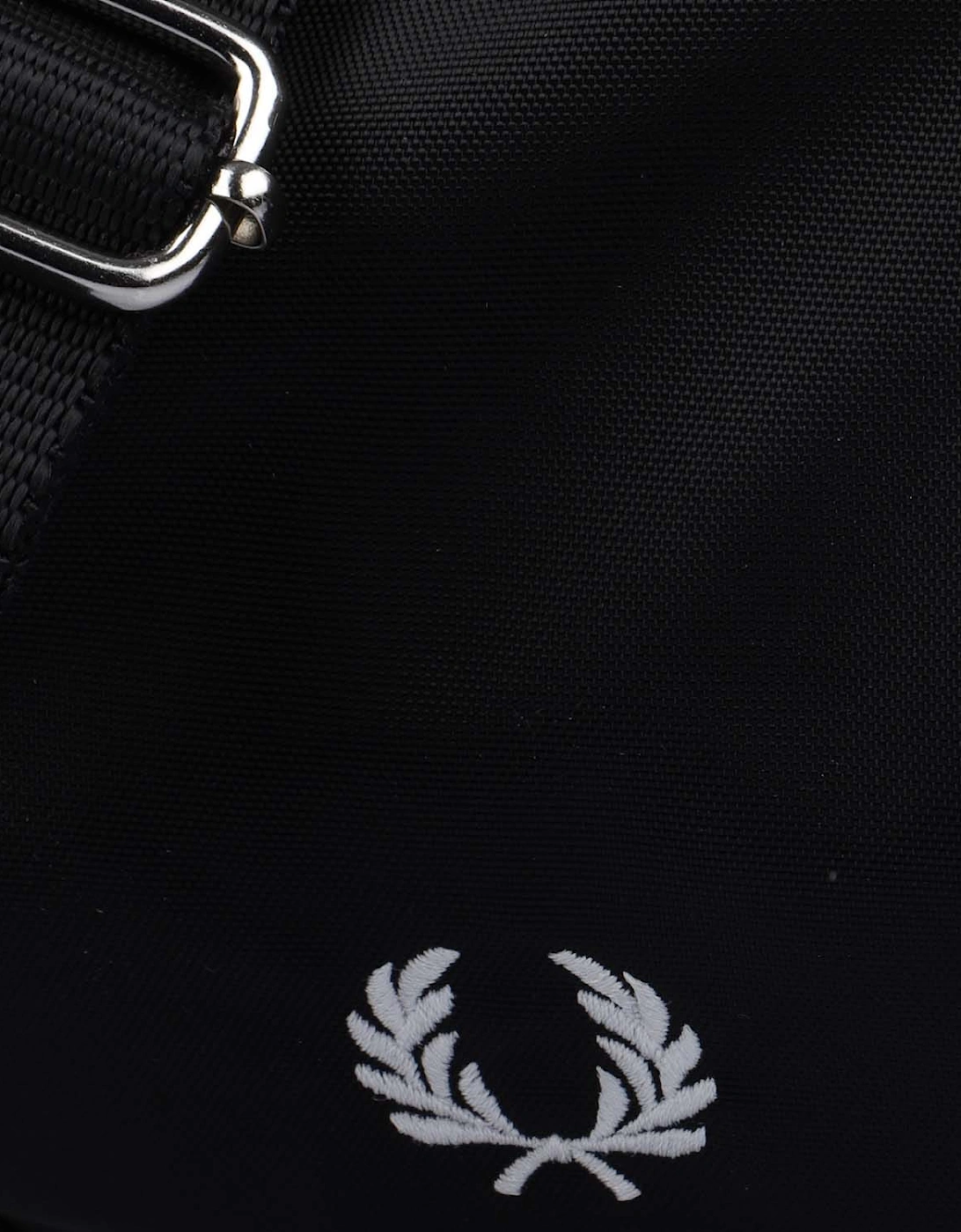 Graphic Print Barrel Bag