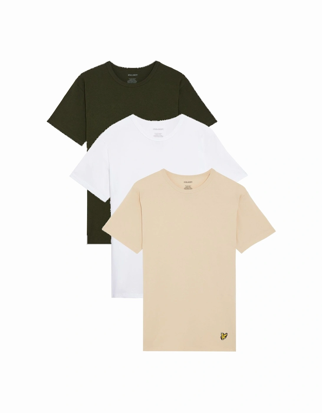 3 Pack of Basic T-Shirts, 3 of 2