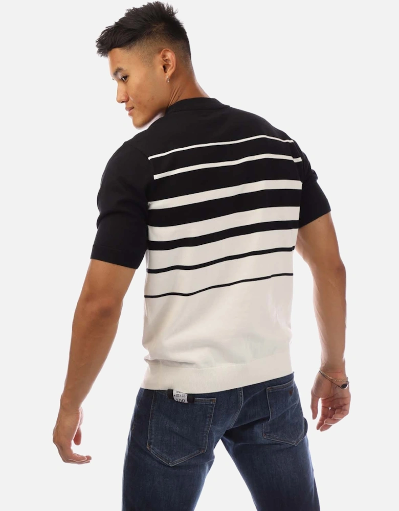 Striped Knitted T-Shirt