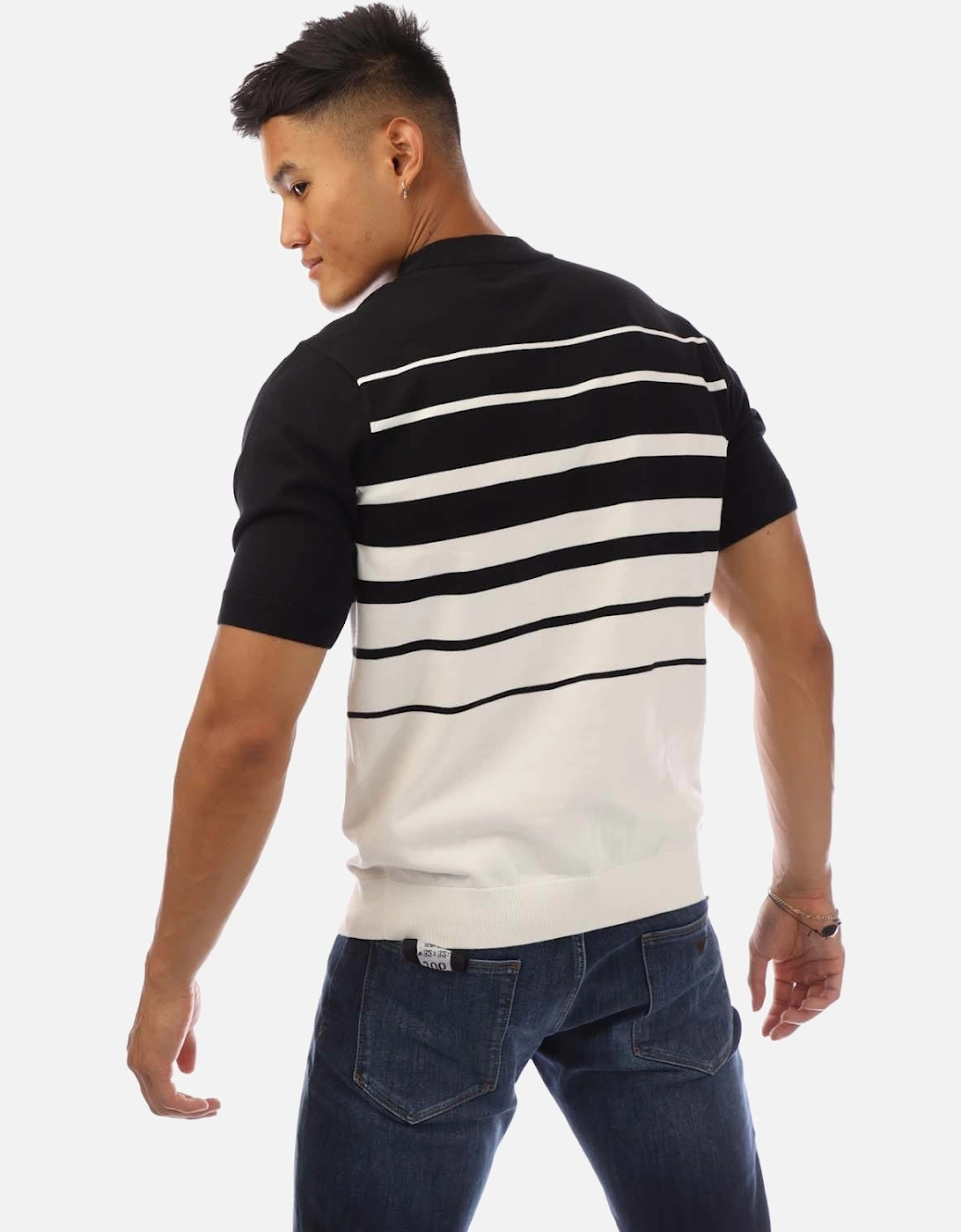 Striped Knitted T-Shirt