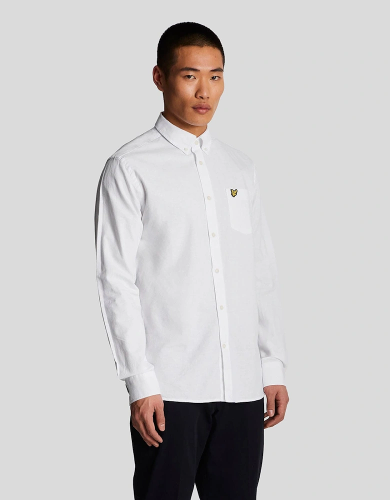 Cotton Linen Button Down Shirt