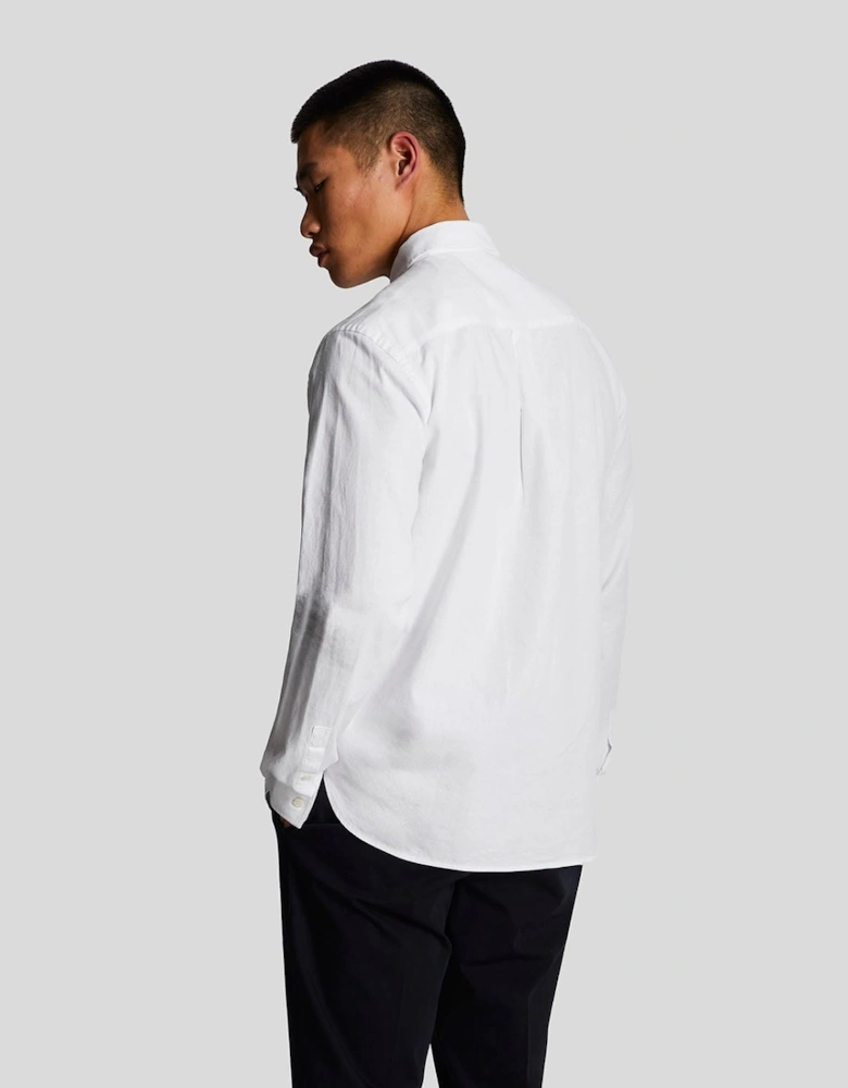 Cotton Linen Button Down Shirt