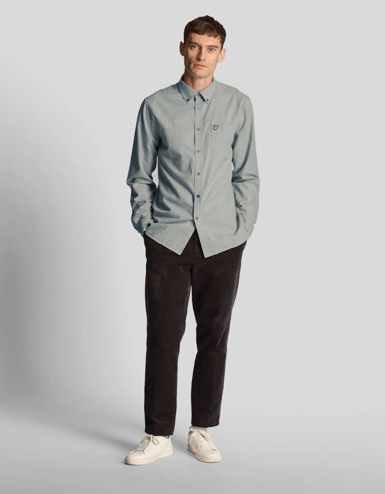 Cotton Linen Button Down Shirt
