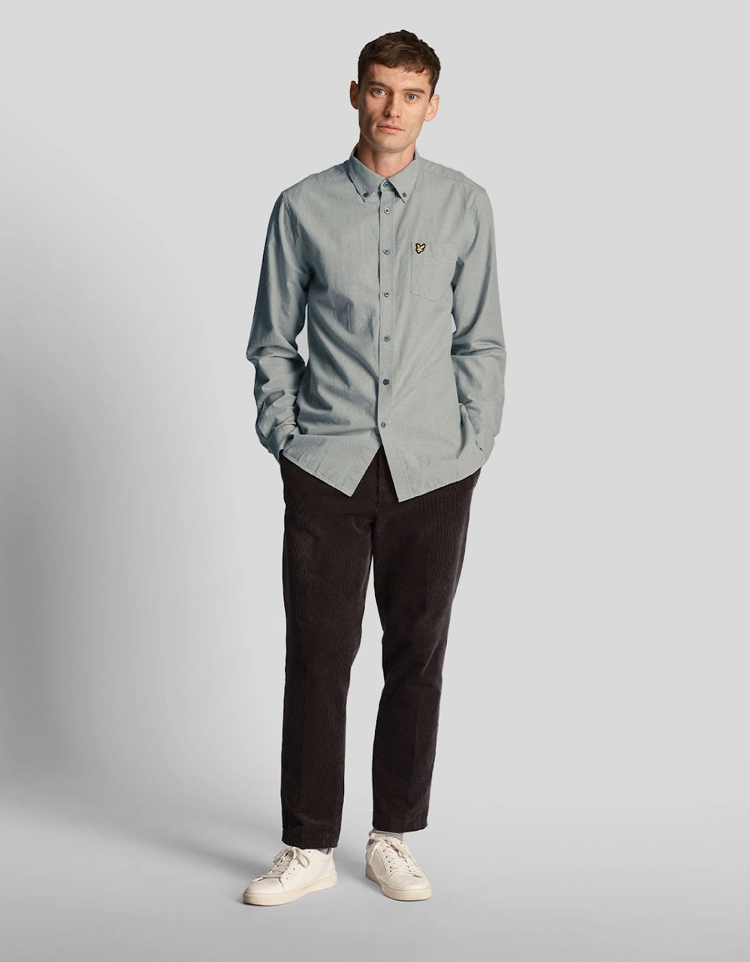Cotton Linen Button Down Shirt