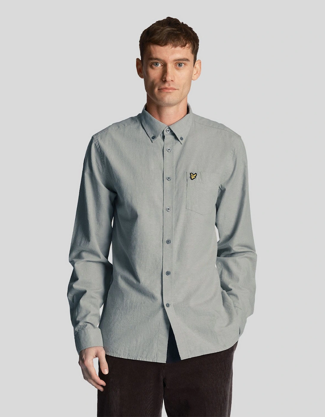 Cotton Linen Button Down Shirt, 11 of 10