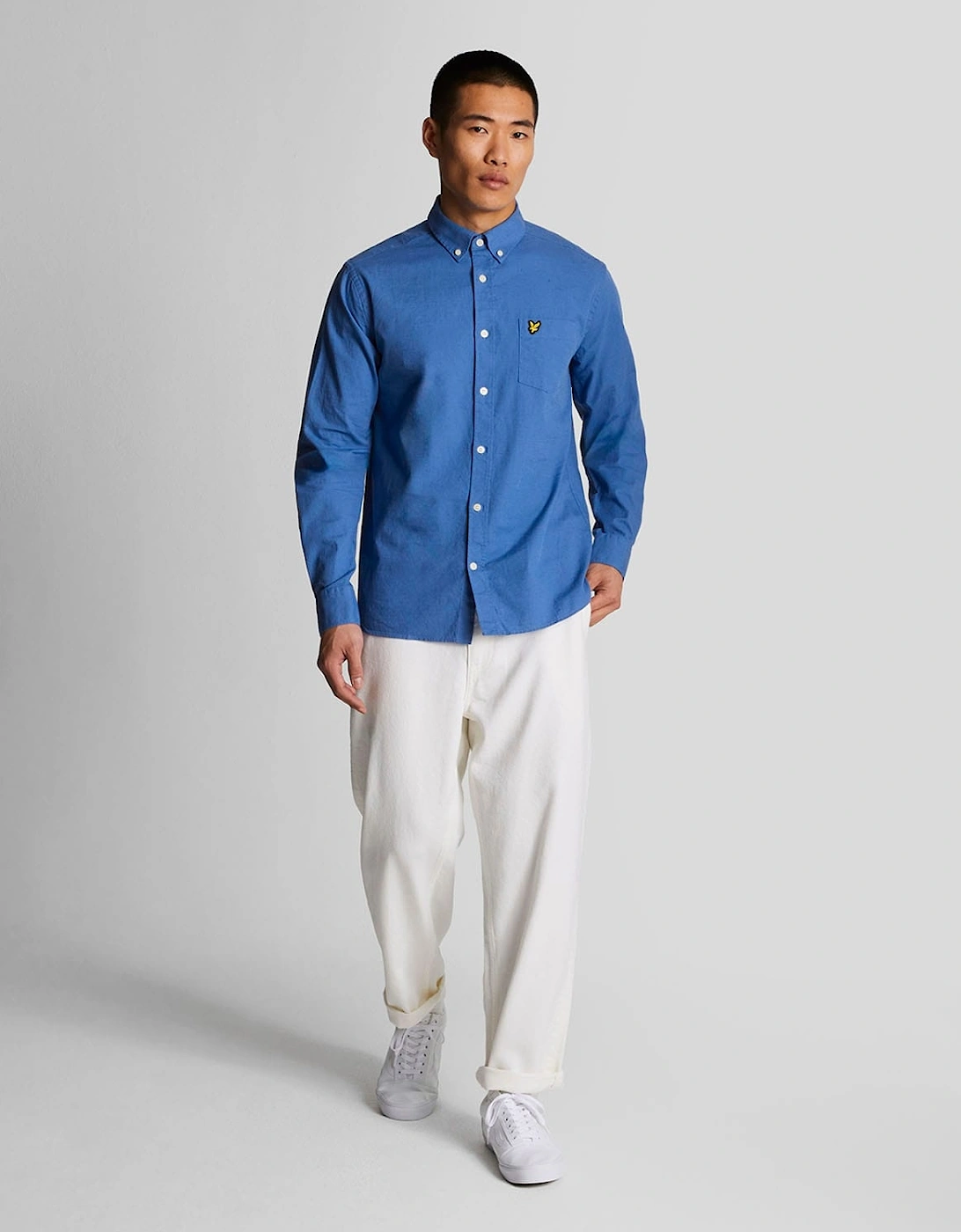 Cotton Linen Button Down Shirt