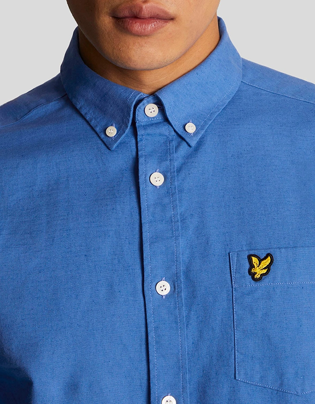Cotton Linen Button Down Shirt