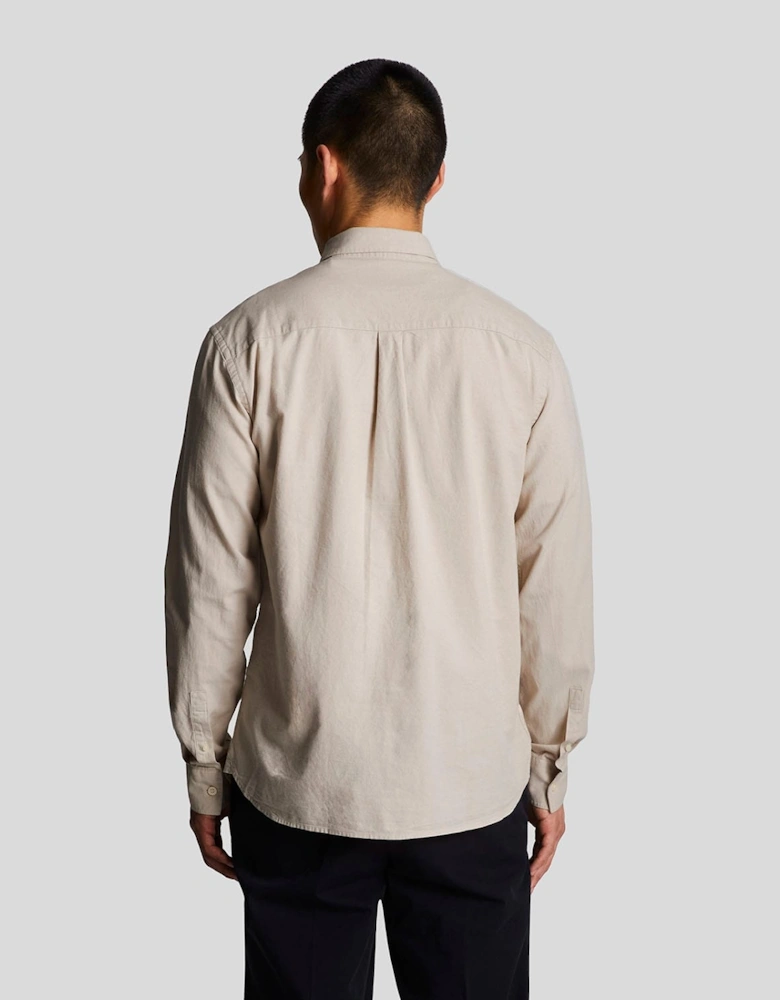Cotton Linen Button Down Shirt