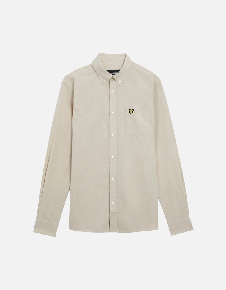 Cotton Linen Button Down Shirt