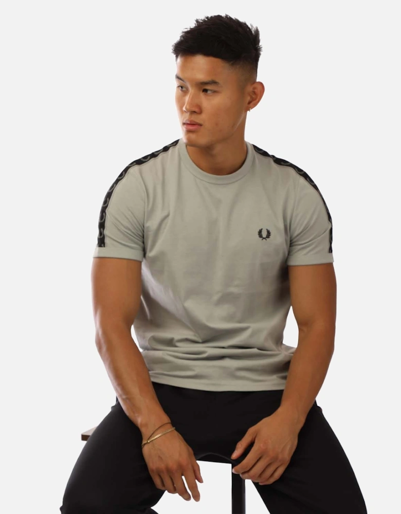 Contrast Tape Ringer T-Shirt