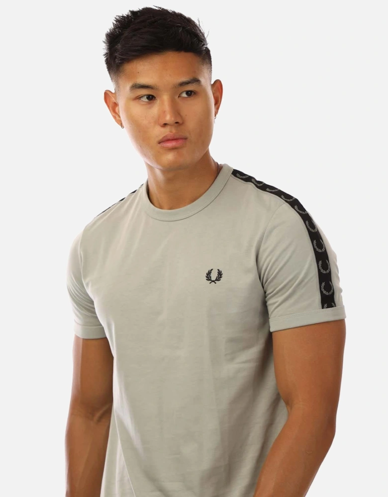Contrast Tape Ringer T-Shirt