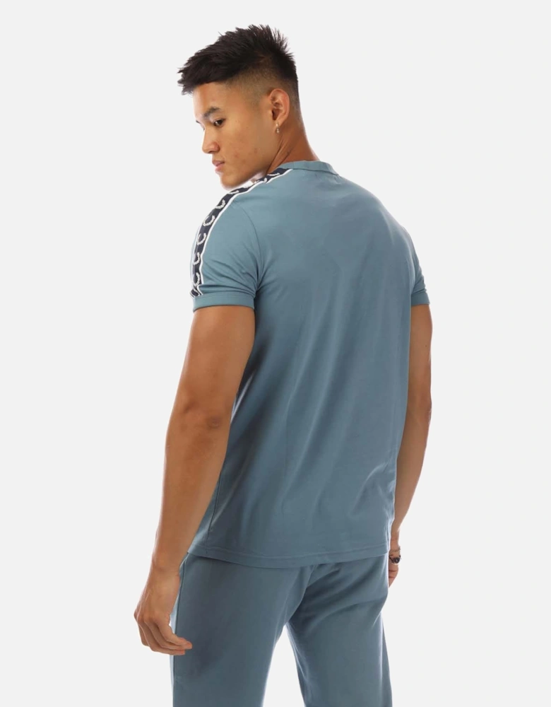 Contrast Tape Ringer T-Shirt