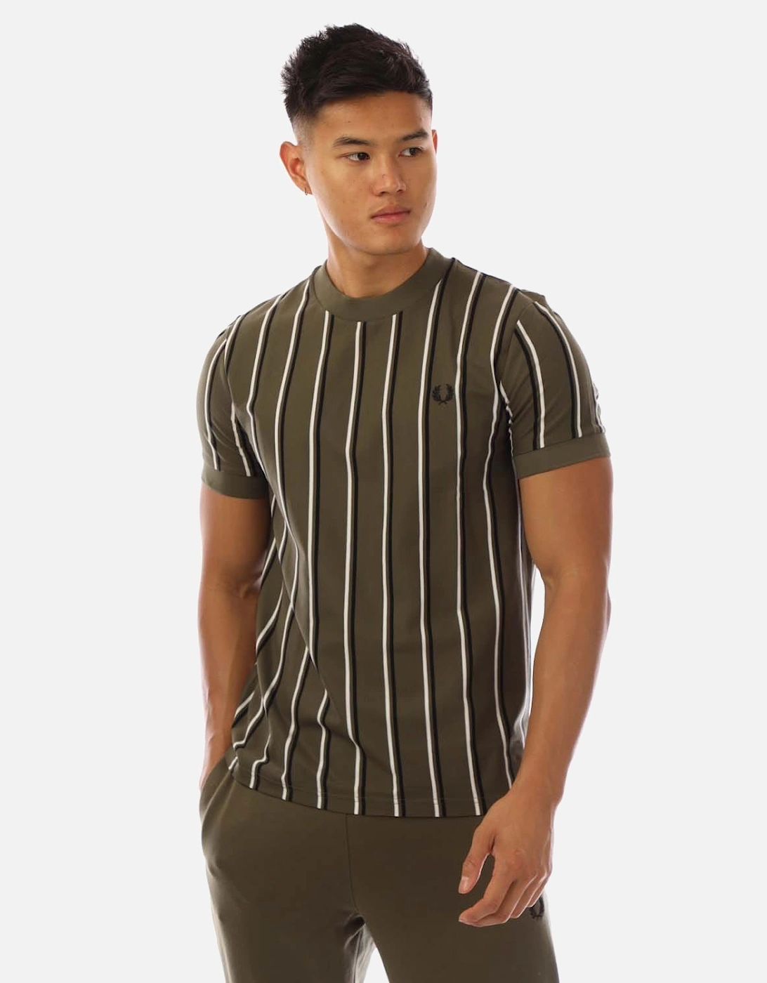 Fine Stripe Pique T-Shirt, 5 of 4