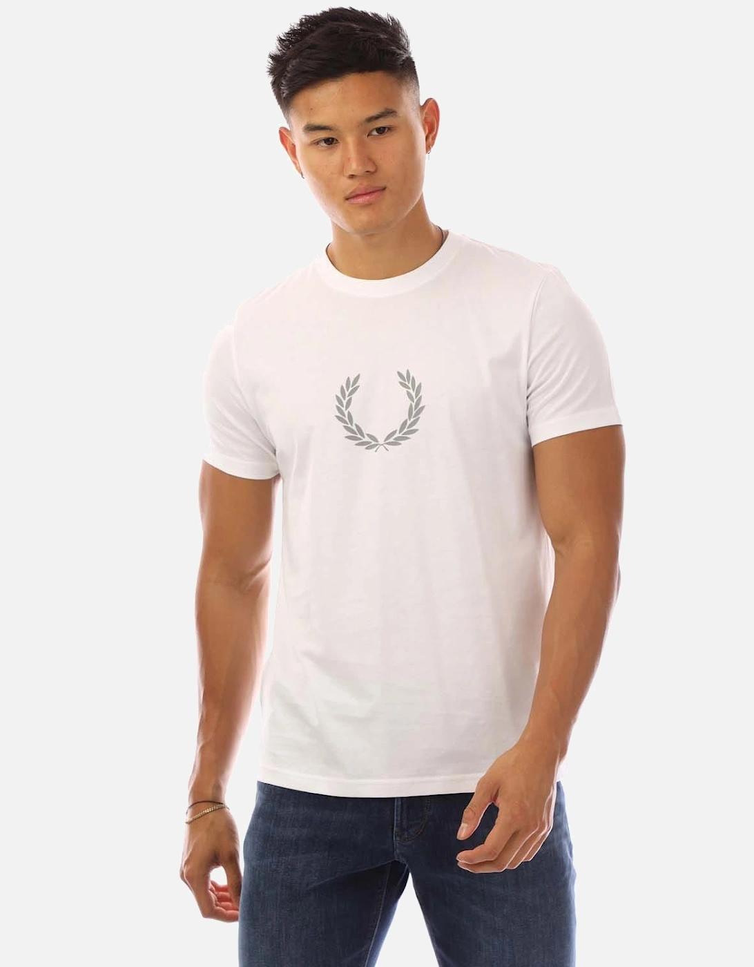 Reflective Laurel Wreath T-Shirt, 5 of 4